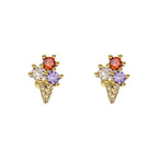 Crystal Ice Cream Earrings - Glaxias