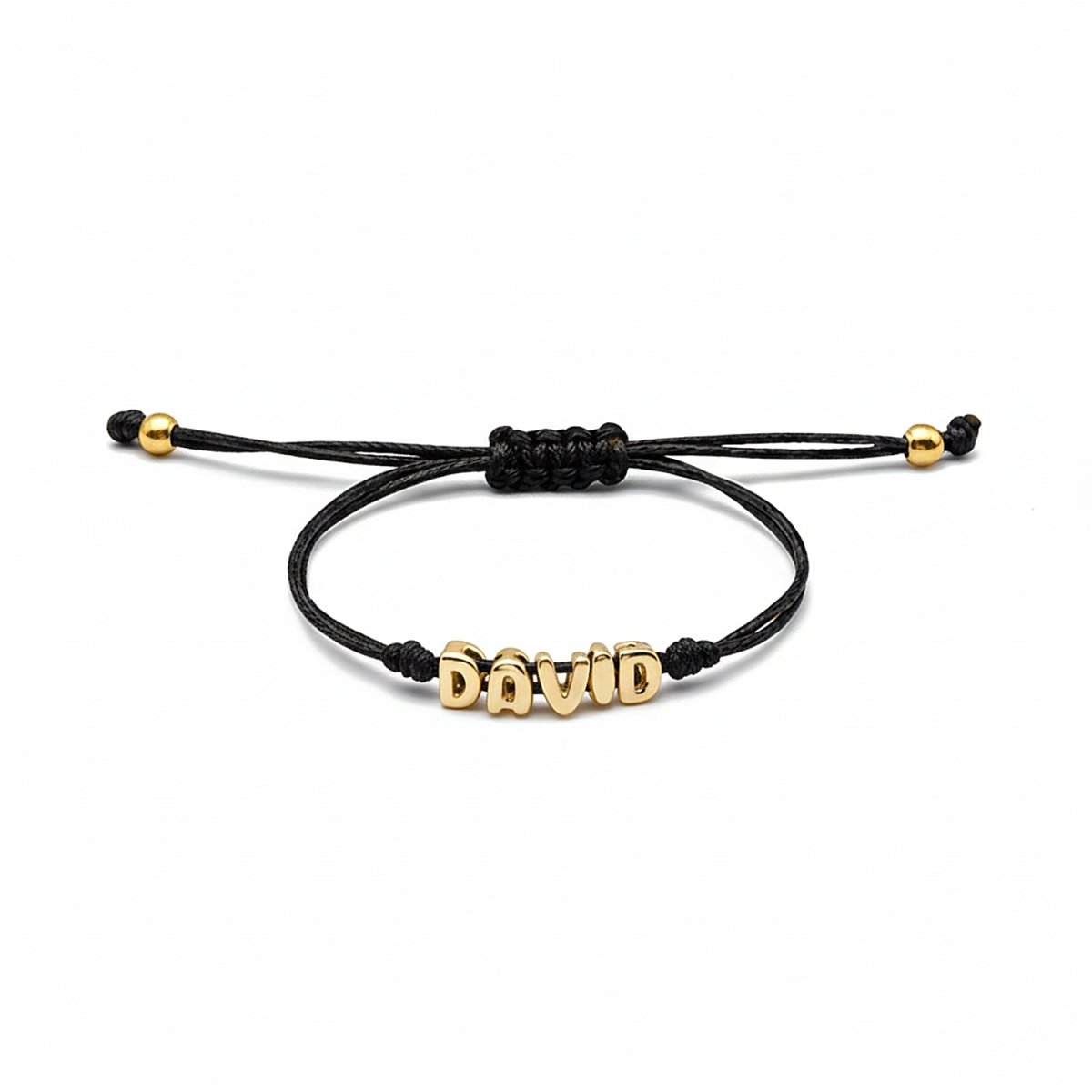 Custom Balloon Initial Rope Bracelet for Kids Boys - Glaxias