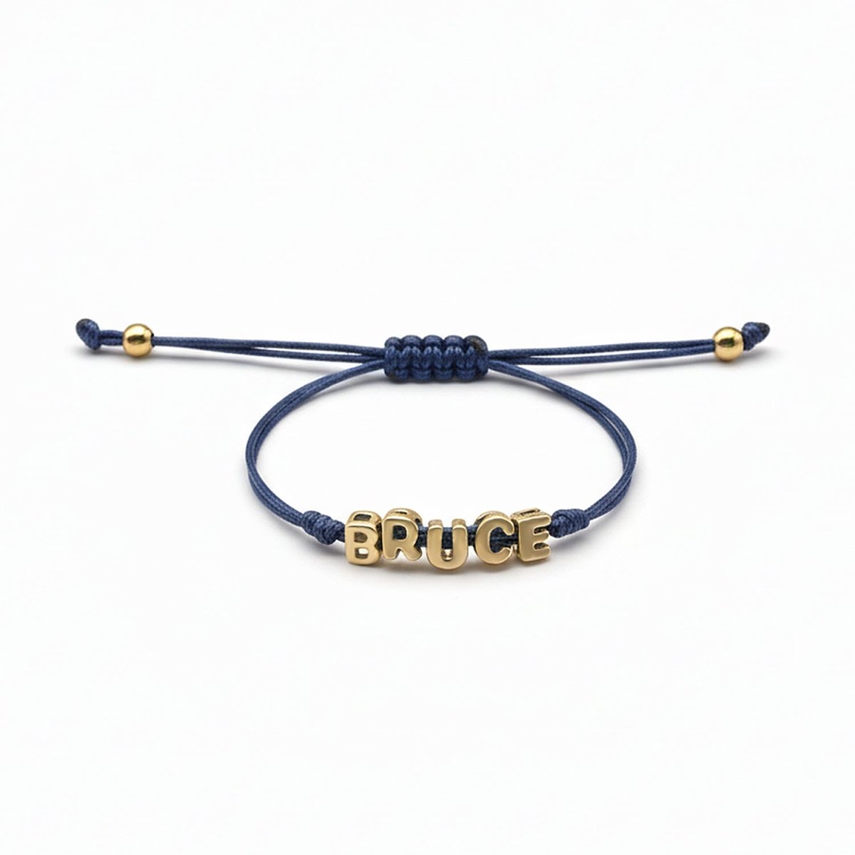 Custom Balloon Initial Rope Bracelet for Kids Boys - Glaxias
