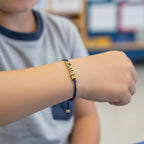 Custom Balloon Initial Rope Bracelet for Kids Boys - Glaxias