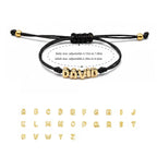 Custom Balloon Initial Rope Bracelet for Kids Boys - Glaxias