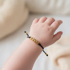 Custom Balloon Initial Rope Bracelet for Kids Boys - Glaxias