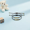 Custom Balloon Initial Rope Bracelet for Kids Boys - Glaxias