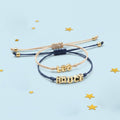 Custom Balloon Initial Rope Bracelet for Kids Boys - Glaxias