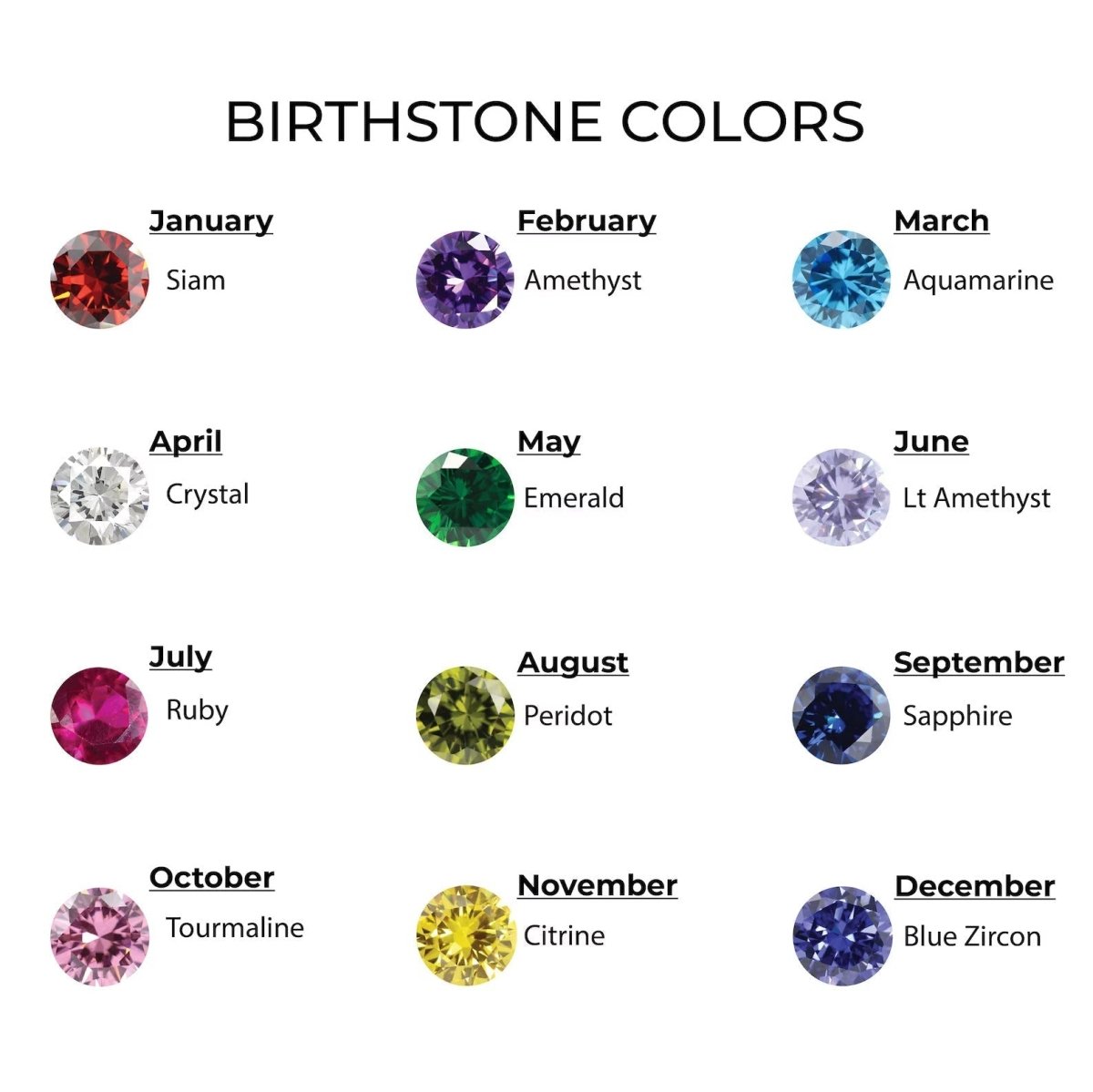 Custom Birthstone Name Hand and Foot Necklace - Glaxias