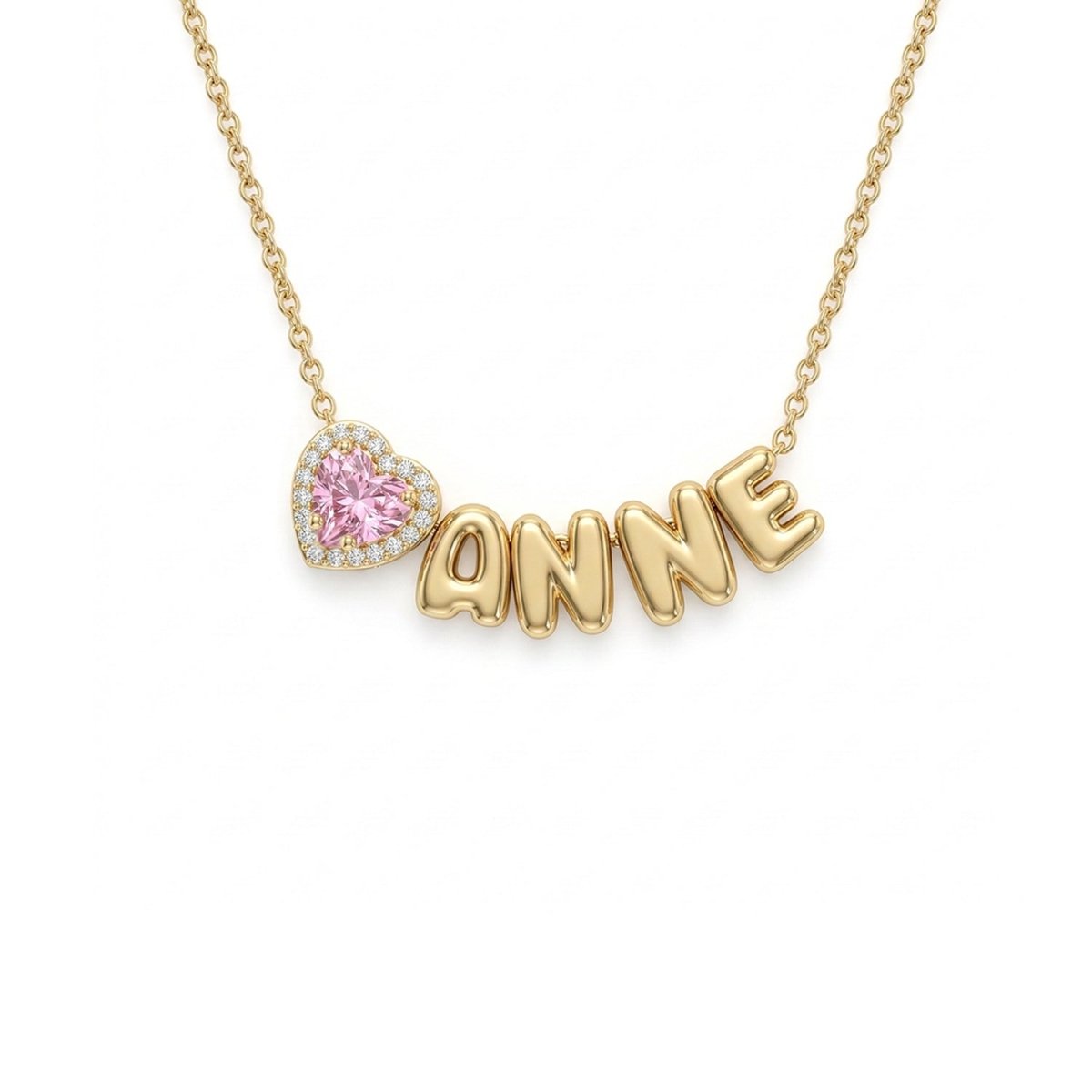 Custom Name Necklace for Mom with Birthstone - Glaxias
