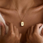 Custom Photo Locket Necklace with Birthstone - Glaxias