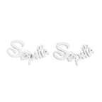 Custom Princess Baby Name Earrings - Glaxias