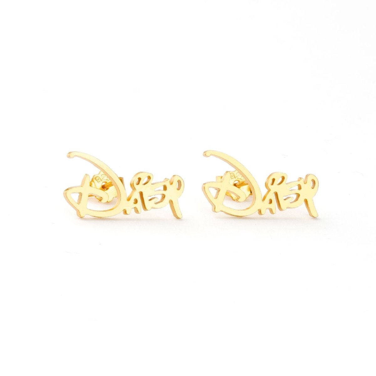 Custom Princess Baby Name Earrings - Glaxias