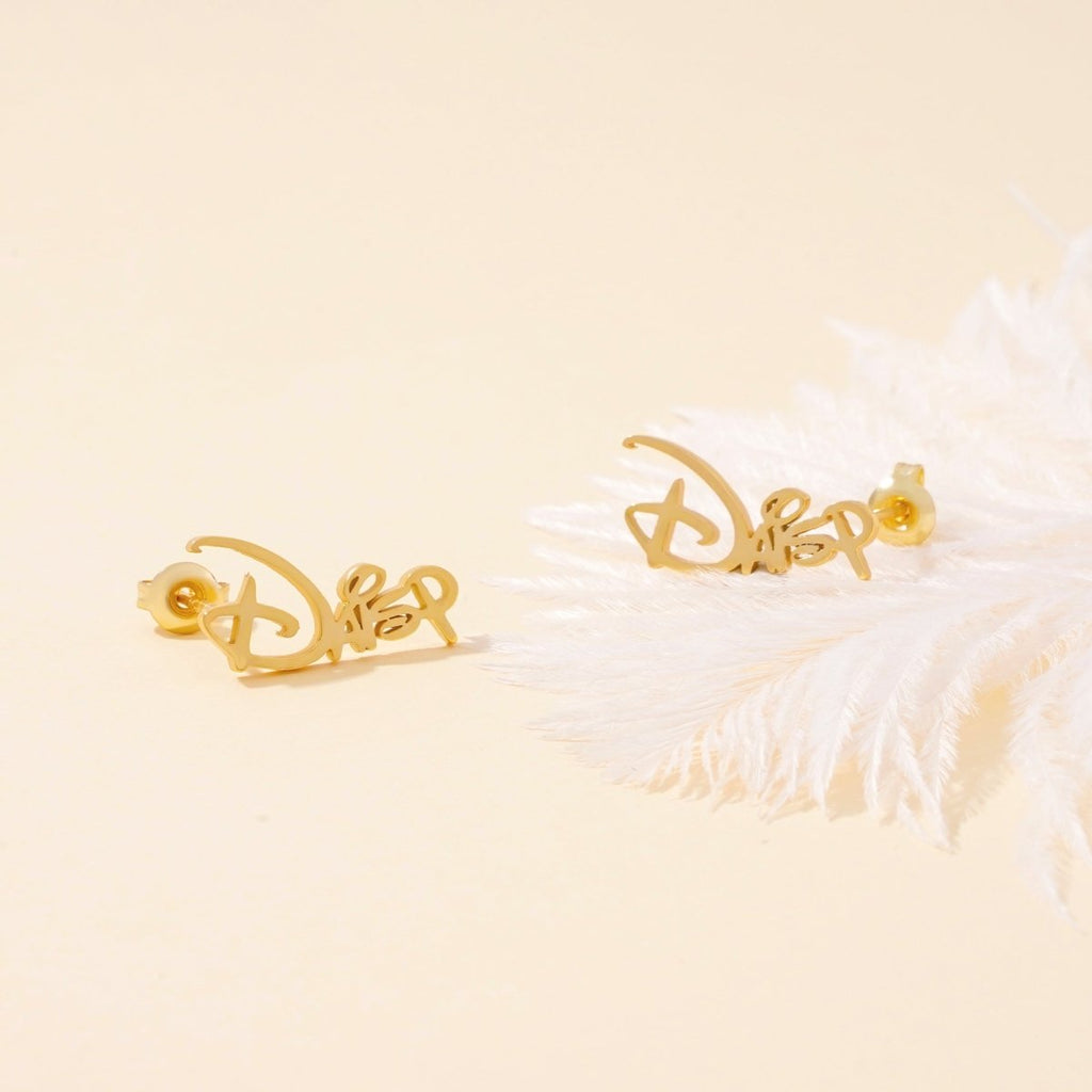 Custom Princess Baby Name Earrings - Glaxias
