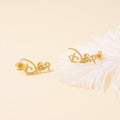 Custom Princess Baby Name Earrings - Glaxias