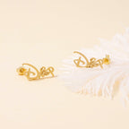Custom Princess Baby Name Earrings - Glaxias
