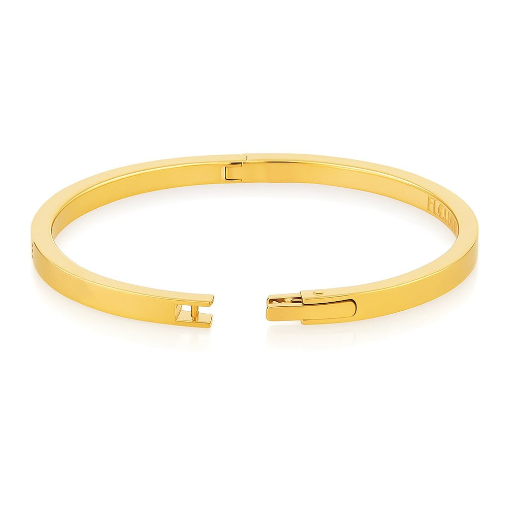 Customizable Child¡¯s Engraved Bangle with Secure Clasp - Glaxias