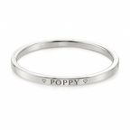 Customizable Child¡¯s Engraved Bangle with Secure Clasp - Glaxias