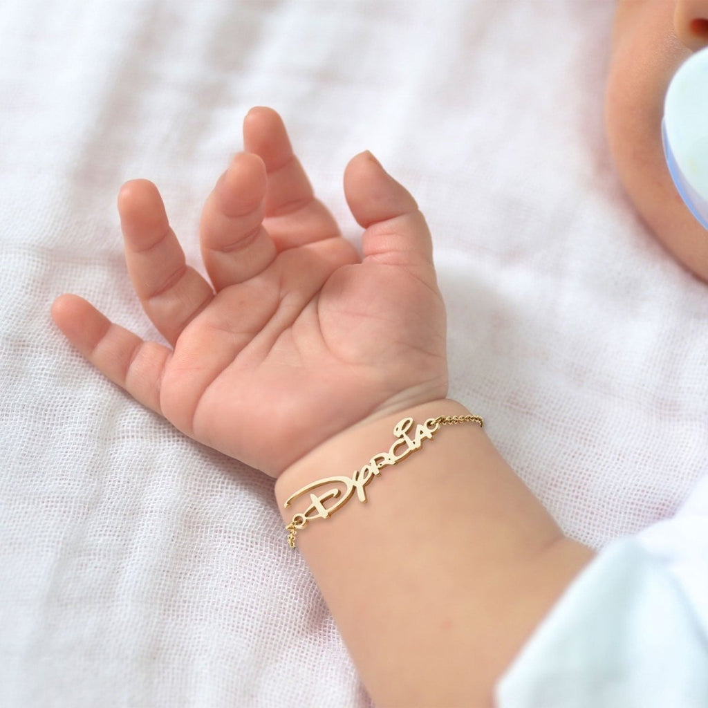 Customized Children's Name Bracelet - Glaxias