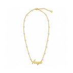 Customized Name Mini Bead Necklace - Glaxias