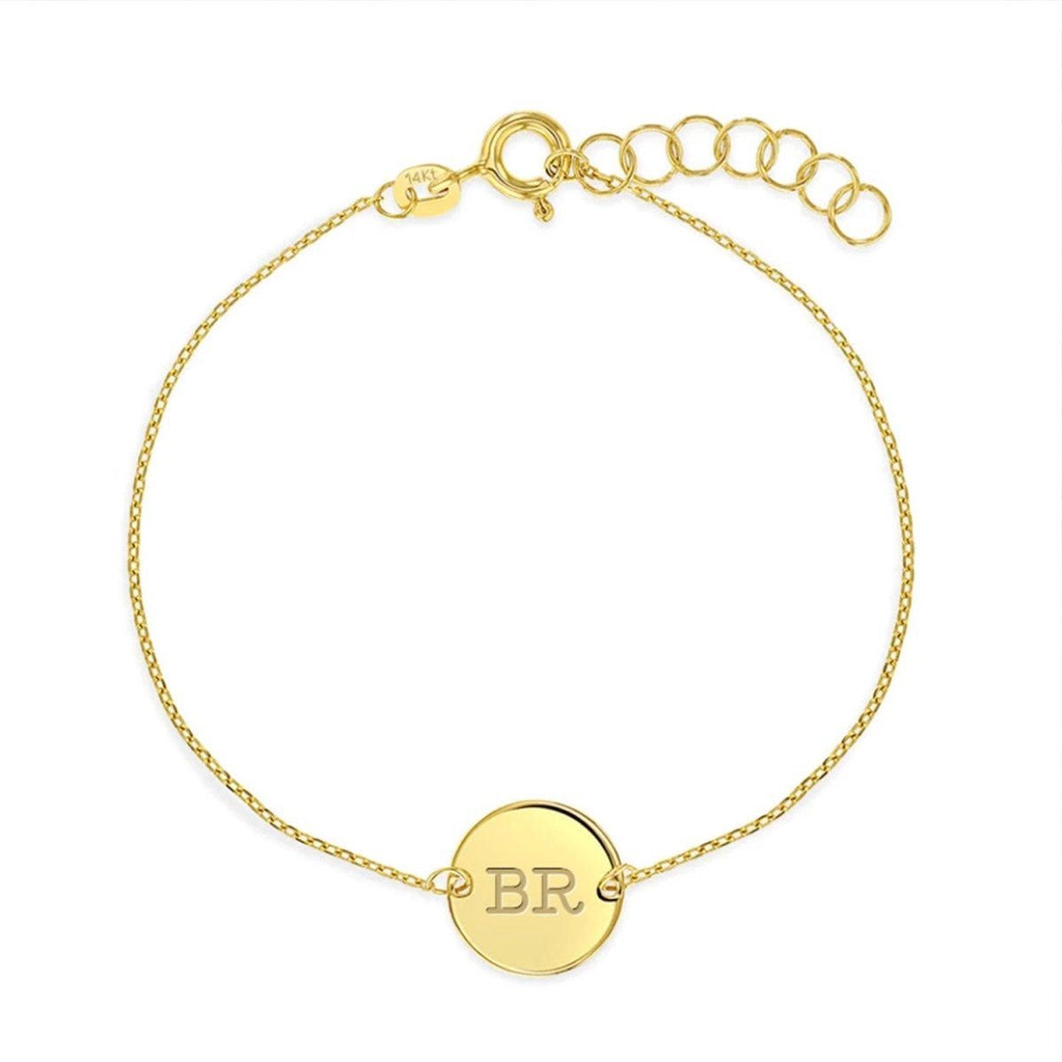 Engravable Children's Initials Bracelet - Glaxias