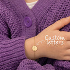 Engravable Children's Initials Bracelet - Glaxias