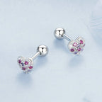 Heart of Crystals Girls Earrings - Glaxias