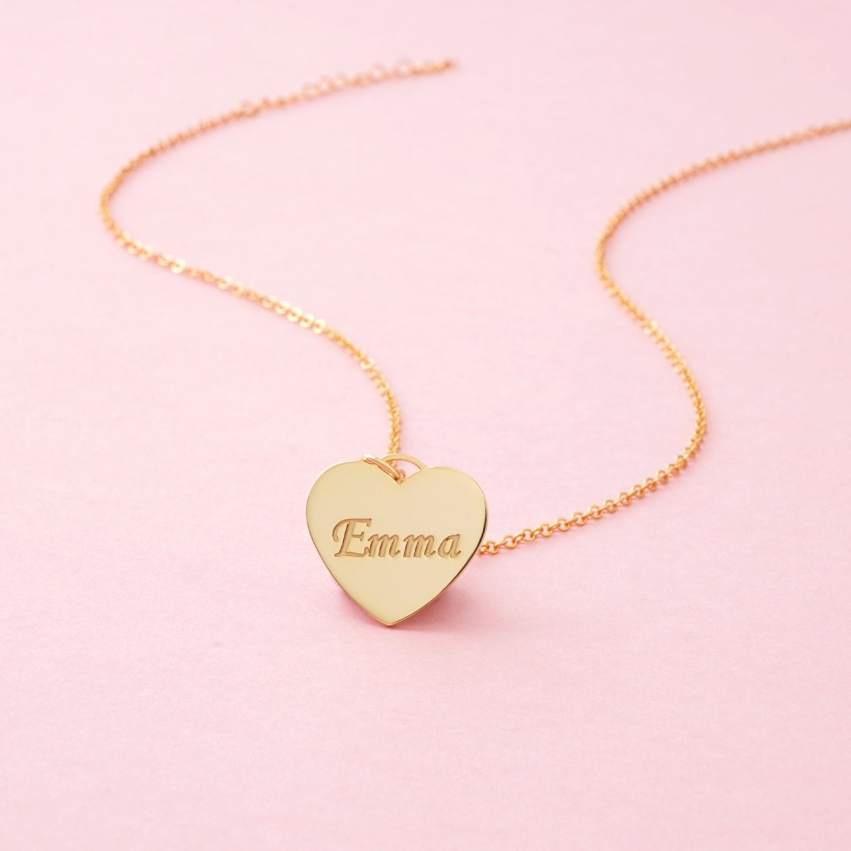 Kids Love Engravable Necklace - Glaxias