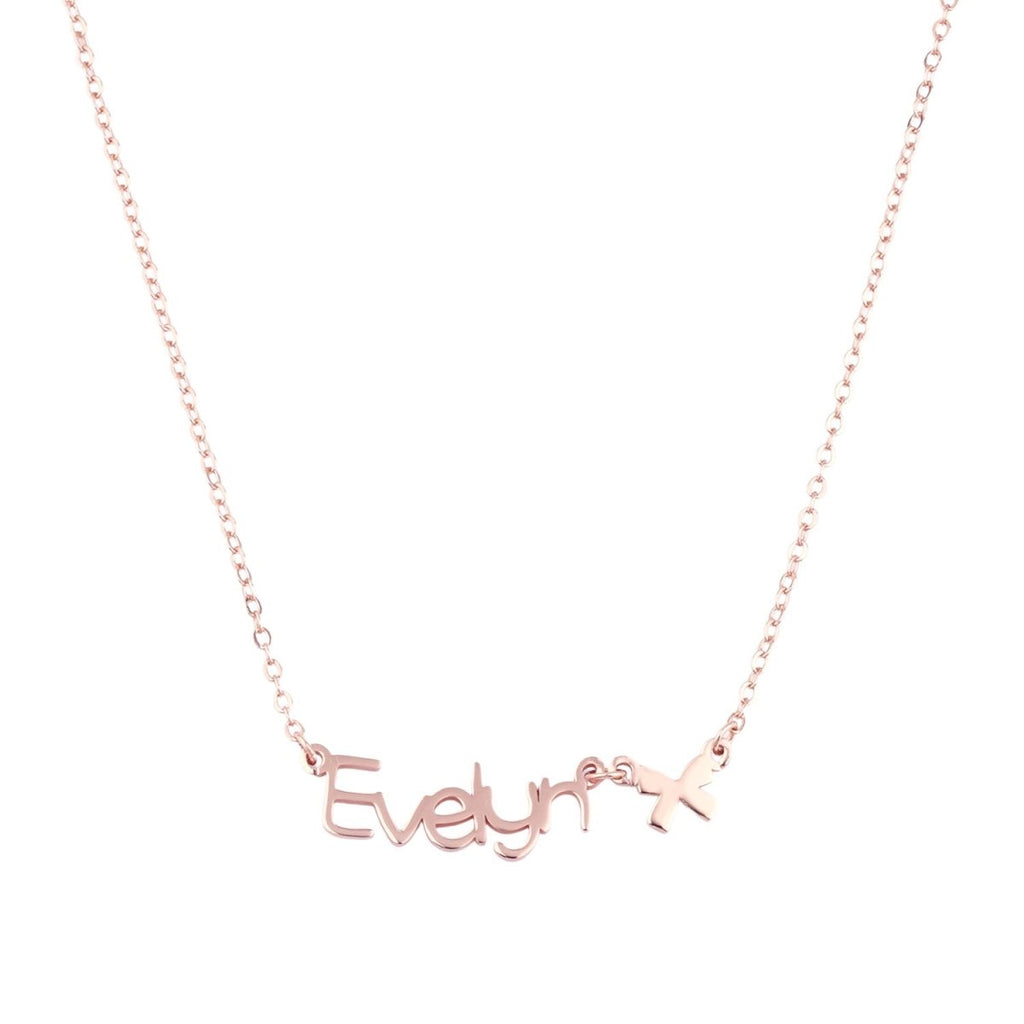 Kids Name Necklace with Cute Element - Glaxias