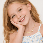 Kids Name Necklace with Cute Element - Glaxias