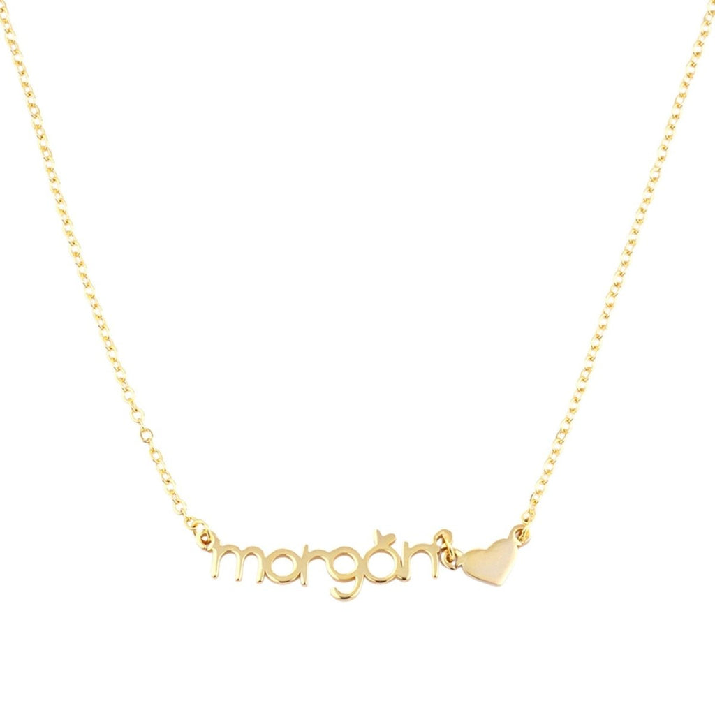 Kids Name Necklace with Cute Element - Glaxias