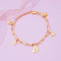 Kids Star and Moon Name Bracelet - Glaxias