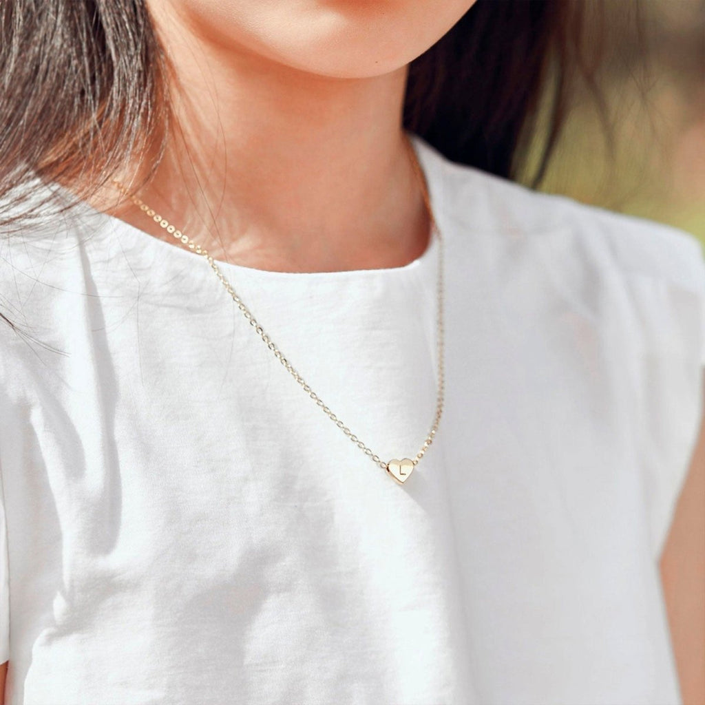 Love Kids Initial Necklace - Glaxias
