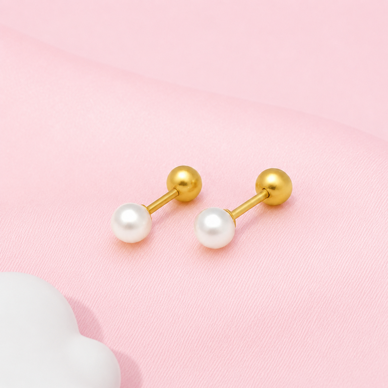 Children's Pearl Earrings