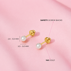 Children's Pearl Earrings