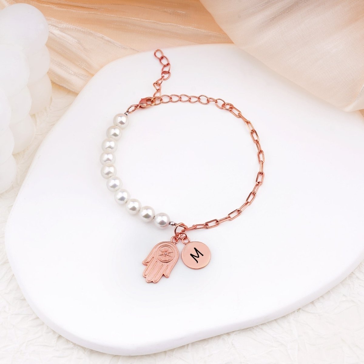 Peraonalized Baby and Girls Initial Bracelet - Glaxias