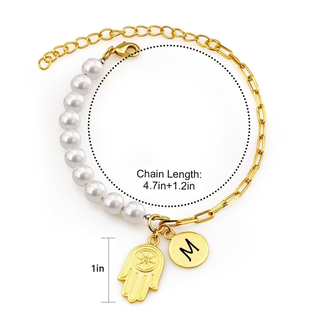 Peraonalized Baby and Girls Initial Bracelet - Glaxias