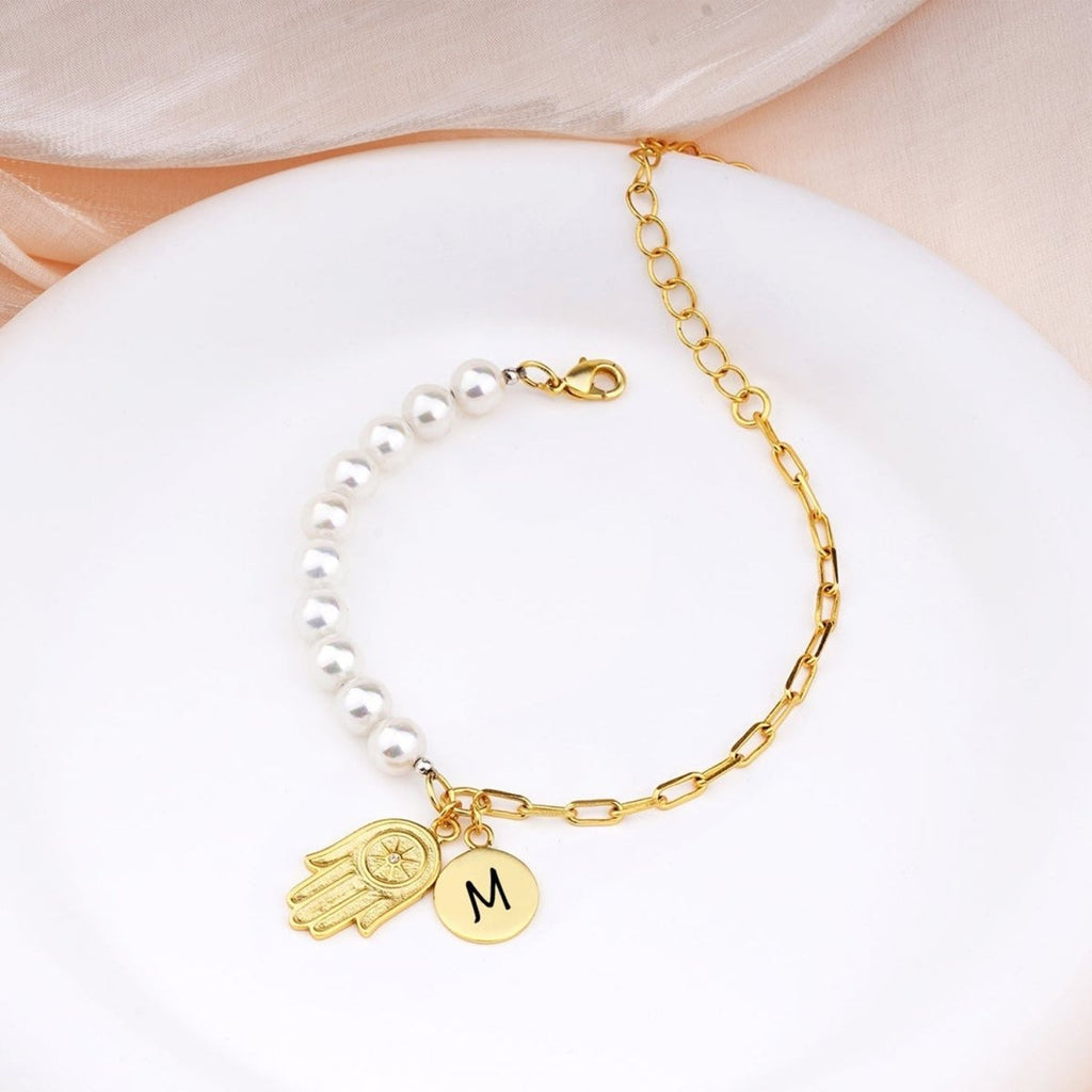 Peraonalized Baby and Girls Initial Bracelet - Glaxias