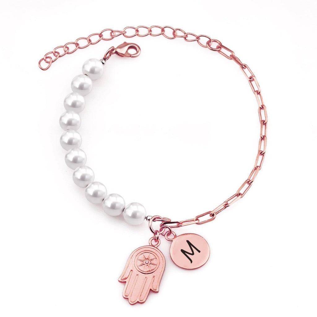 Peraonalized Baby and Girls Initial Bracelet - Glaxias