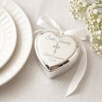 Personalized Baby Baptism or Christening Heart Jewelry Box - Glaxias