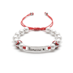 Personalized Baby Evil Eye Name Bracelet - Glaxias