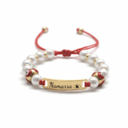 Personalized Baby Evil Eye Name Bracelet - Glaxias