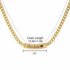 Personalized Baby Gold ID Bracelet - Glaxias