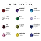 Personalized Baby Name Bracelet With Birthstone - Glaxias