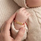 Personalized Baby Name Guardian Bracelet ¨C Red String for Protection & Blessing - Glaxias