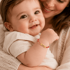 Personalized Baby Name Guardian Bracelet – Red String for Protection & Blessing - Glaxias