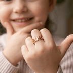 Personalized Baby Name Ring - Glaxias