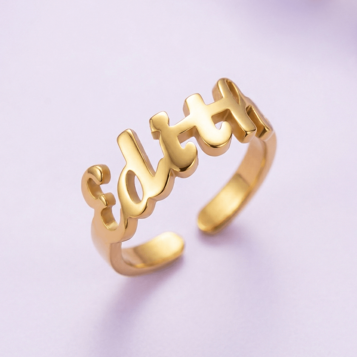 Personalized Baby Name Ring - Glaxias