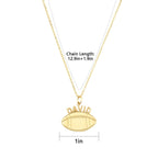 Personalized Baseball Name Boys Necklace - Glaxias