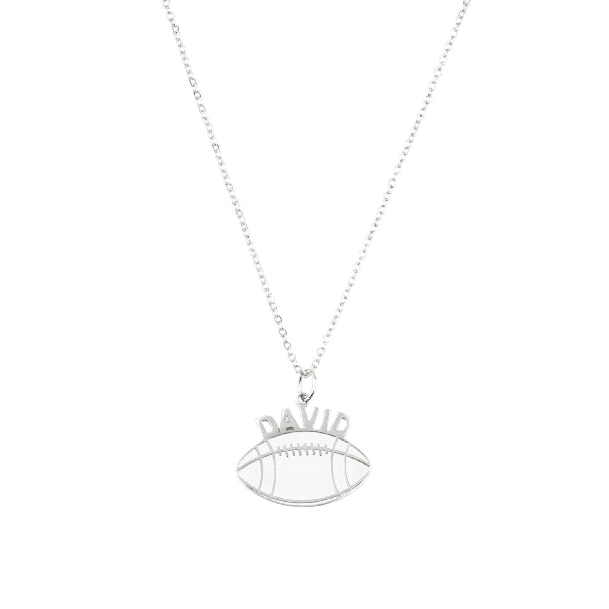 Personalized Baseball Name Boys Necklace - Glaxias