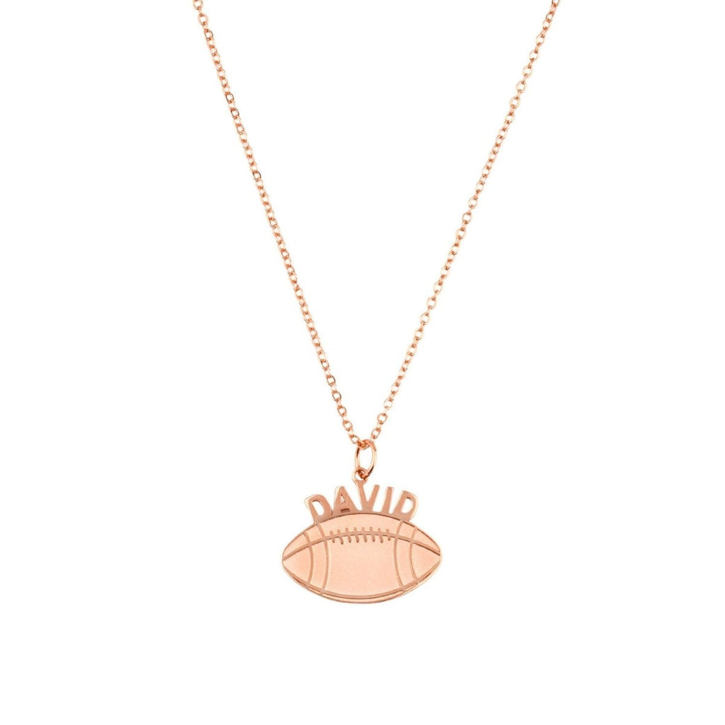 Personalized Baseball Name Boys Necklace - Glaxias