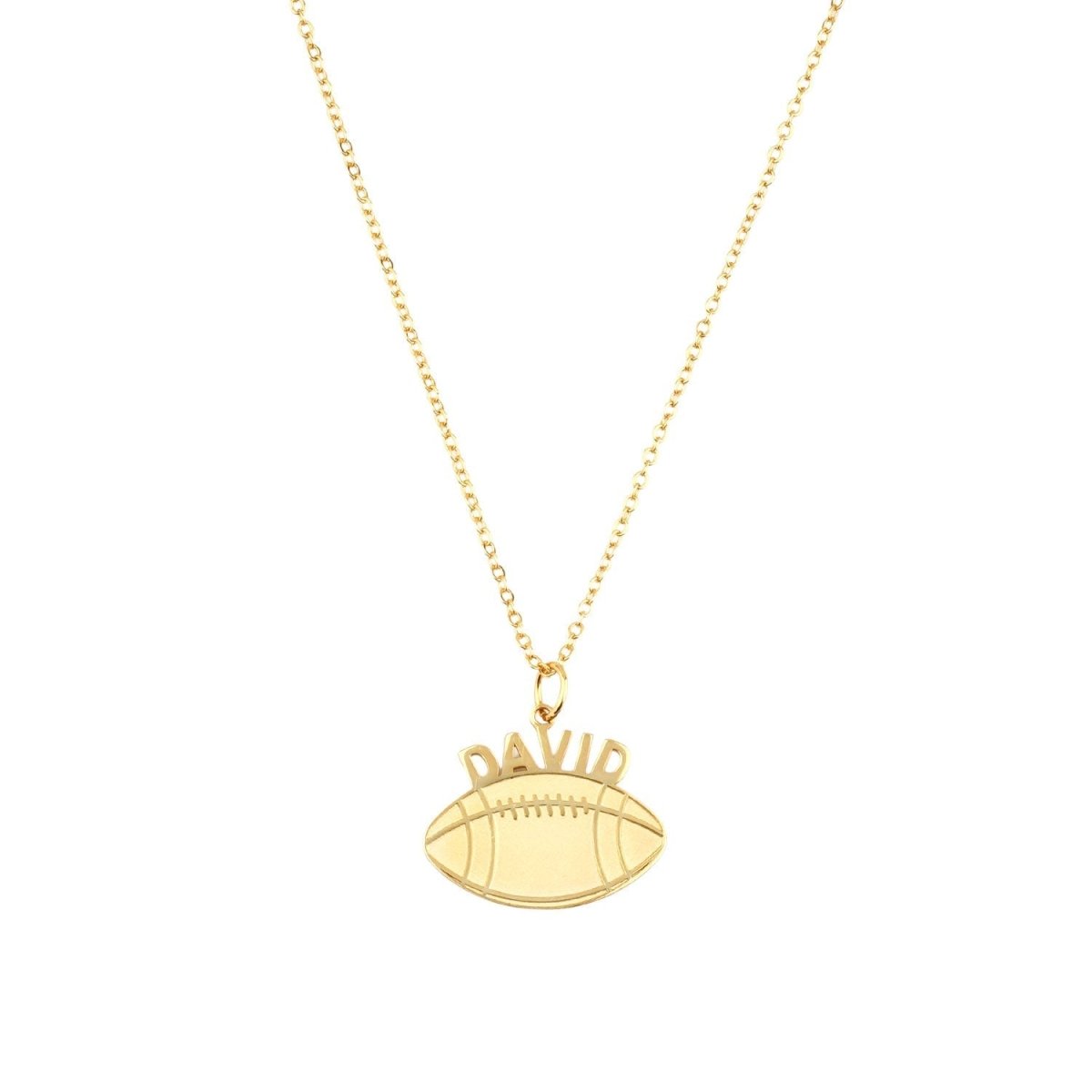 Personalized Baseball Name Boys Necklace - Glaxias