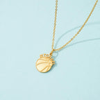 Personalized Basketball Baby Boy Name Necklace - Glaxias