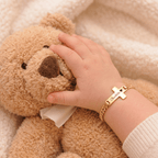 Personalized Children's Name Cross Bracelet - Glaxias